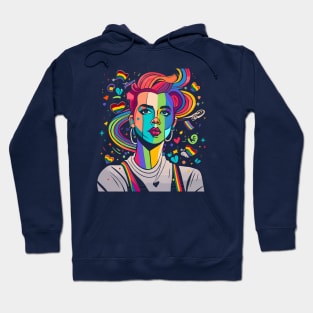 LGBTQ+ art Hoodie